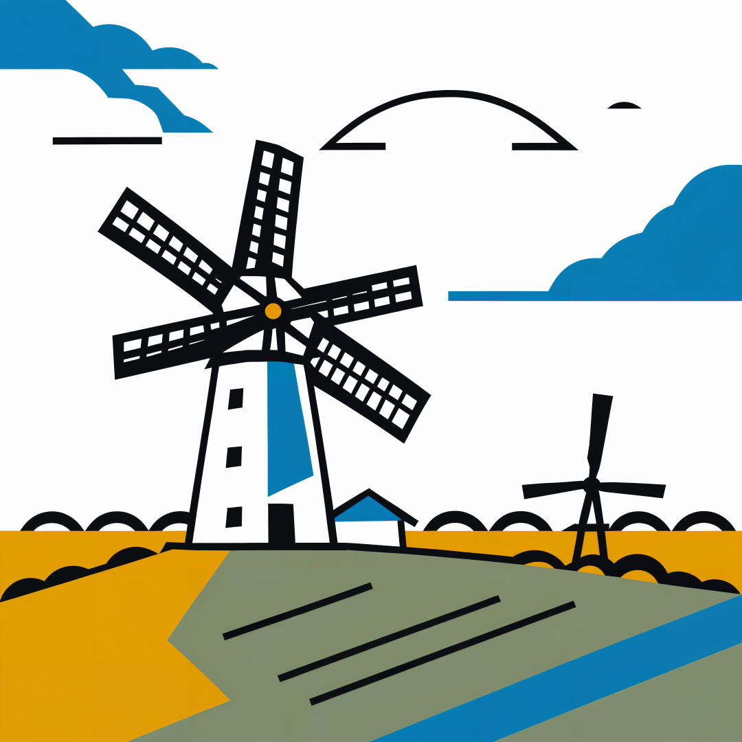 Windmill pictogram